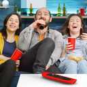 for 2023 Fire TV Stick 4K Max (2nd Gen) /Omni Series/Insignia/Toshiba/Fire TV 2-Series/4-Series- Alexa Voice Remote Control Silicone Cover with LanyardLuminous Green+Luminous Blue