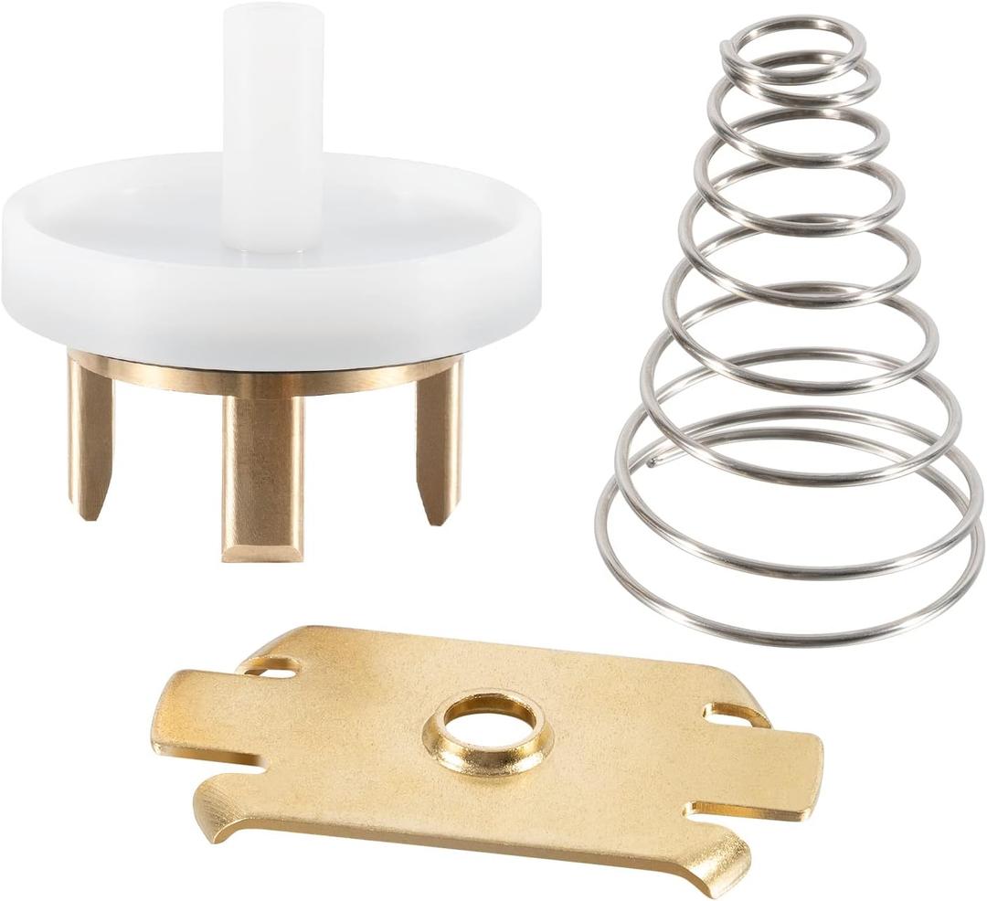 905-052 765 Check Valve Assembly Repair Kit, 3 PCS Replacement Fit for Febco 1" THRU 1-1/4" Model 765 Pressure Vacuum Breakers, Includes Spring, Retainer & Holder(White)