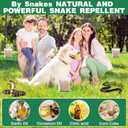 24 Pack Snake Repellent for Yard, Natural Snake Deterrent Pouches for Yards, Gardens, Garages, Camping & Outdoor, Long-Lasting, Safe Your Family & Pets