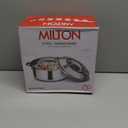 MILTON Galaxia 3500 Insulated Stainless Steel Casserole, 3.5 qt. (3300 ml, 111 oz) Thermal Serving Bowl, Keeps Food Hot & Cold for Long Hours, Elegant Hot Pot Food Warmer Cooler, Silver