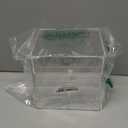 Disposable Face Towel Storage Box Compatible with Clean Skin Club XL, 3-in-1 Detachable 2-Layer for Cleaning Accessories, Face Towel Holder for Bathroom, Vanity Makeup, Holds 50, Clear Acrylic