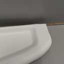 Baby High Chair Tray Compatible with Stokke Tripp Trapp Chair (V2 and Beyond) with Smooth Surface and Strong Suction Power Made of Food-Safe Plastic (BPA BPS BPF Lead Phthalate Free) - White