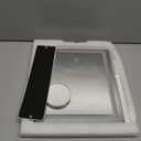 ROLOVE Vanity Mirror with Lights, 12.6"15" LED Makeup Mirror, Lighted Makeup Mirror with Lights, Smart Touch Control Dimmable 3 Modes Light, Lighted Up Mirror for Makeup Desk, Bedroom, Dressing Room (White)