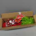 2.3Ft Lime Green Christmas Tree, Bendable Christmas Tree with Dual-Mode Light String and Ornaments, Whimsical Xmas Decor for Holiday Party