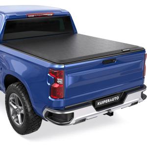 Roll-Up Soft Vinyl Truck Bed 8FT Tonneau Cover Compatible for 1988-2007 Chevy Chevrolet Silverado/GMC Sierra 1500 2500 3500 HD (07 Classic Only) -96 Inch