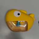 Baby Bath Toys, Automatic Bubble Machine with 12 Music, Bathtub Toys for Toddlers, Yellow, Sharks Theme
