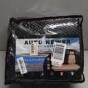 Auto Newer Breathable Universal Four Seasons Car Seat Covers, Luxury Include Front Car Seat Protector and RearCar Seat Cushion,Compatible with 95% Vehicles Fit for Cars Truck SUV (Black,3PCS)