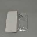 Frameless Electroplated Clear Case for iPhone 17 Pro Max Built-in Camera Lens Protector,Slim Thin High Transparent Hard PC Back Anti-Fall Anti-Fingerprint Phone Cover[Not-Yellowing] (Clear)