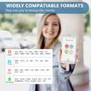 512GB Flash Drive[No App Required] Intended for Phone Tablet Androidphone and Computers, 4 in 1 Photo Stick for Phone Memory Storage Easily Backup Photos VideosPink