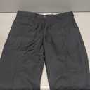 Amazon Essentials Men's Classic-Fit Expandable-Waist Flat-Front Dress Pant (32W x 30L, Black)