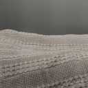 Sanracie Oversized King Quilt (120"x120"), Cotton Oatmeal Colored Waffle Weave Quilted Bedding Set Super Large Soft Bedspread 3Pcs Luxury Aesthetic Coverlet Set for All Season