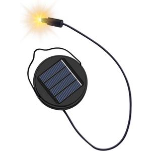 AA 600Mah Solar Light Replacement Top Parts for Solar Outdoor Lantern, Waterproof LED Lights for Yard, Garden, Patio Decor DIY Gifts (1Pack)