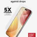 ZAGG Glass Elite Screen Protector for iPhone 17 Pro Max - 5X Stronger Tempered Glass, ClearPrint Technology for Smudge Free Clarity, Smooth Feel, Full Coverage, InvisibleShield, Easy Two-Step Installation