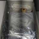 6 Sets Baby Shower Prizes for Game Winners, 37Pcs Include Bamboo Cheese Board Spoon Honey Stick Dipper Oven Mitts Towel Eucalyptus Stems Thank You Card and PVC Gift Bags Wedding Bridal Shower Favors