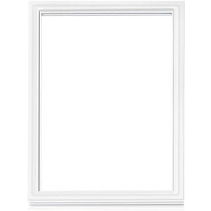 Refrigerator Freezer Door Gasket 242193205 Compatible with Frigidaire Kenmore Crosley Fridge Freezer Door Seal, Replaces Replaces 240390702, 240514607, 241872505, 5304439522, 3016407