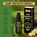 Hair Grow Hair Growth Spray for Women and Men, Natural Thickening Treatment for All Hair Types, Promotes Fuller Hair,50ml