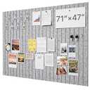 Soundproof Wall Panels Self-Adhesive, 3 Pack Large Acoustic Panels 47.2"x23.6"x0.35" High Density Sound Proof Panels for Walls, Noise Absorbing for Home Studio, Office, Game Room (Gray)