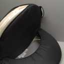 PICNIC TIME Oniva Portable Reclining Stadium Seat with Back Support, Folding Bleacher Chairs with Back and Cushion, Thick Padded Bench Seat and Armrest, Includes Six Backrest Positions (Black)