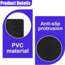 Car Cargo Liner, All Weather Heavy Duty Trunk Liner, Anti-Slip Trimmable Floor Mat, Universal Automotive Trunk Protection Mat for Cars, SUVs, Trucks (Black)