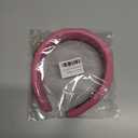 Hot Pink headbands for women, Fashion cute sweat hairbands, Stretchy headbands for teen girls.#1