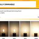 Hizashi Vintage LED Edison Bulb Dimmable, 6W Equivalent 60W, 3000k Soft White, E26 Base Led Light Bulbs, 700LM, UL Listed, High CRI 95+ Eye Protection, Clear Glass, Pack of 12