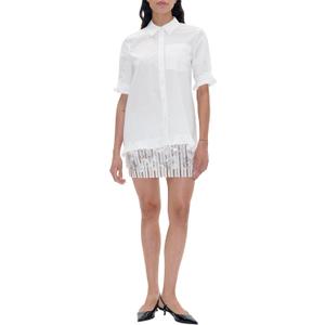 BAUM UND PFERDGARTEN Women's Mackenzi Shirt (6, Bright White)