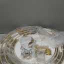 Modern Glass Chandelier Gold Flower Lamp Glass Shades Ceiling Pendant Light Fixture 6 Lights Luxury Large Chandeliers for Dining Room Bedroom Entryway