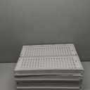 5 Pack Stackable Closet Storage Basket - Stackable Storage Bins, Multifunctional & Foldable Closet Organizer Waterproof, Wardrobe Cupboard Space-Saving Hat Storage Drawer Organizer, White