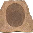 Victrola Rock Speaker Connect, Sand, Wireless Outdoor with Bluetooth 5.3, 22-Hour Battery Life, with Solar Charging, Link Up to 20 Rock Speakers, IP65 Water & Dust Resistant