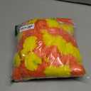 6 Pcs - 5 Feet Marigold Garland Indian American Wedding Party Mantle Decoration, Dia de Los Muertos Faux Garlands Diwali Decoration, Spring Bush Floral Dark Dark Orange, Yellow