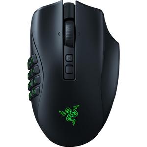 Razer Naga V2 Pro Mouse Right-Hand Rf Wireless + Bluetooth + USB, W128281627 (Rf Wireless + Bluetooth + USB Type-C Optical 30000 Dpi)
