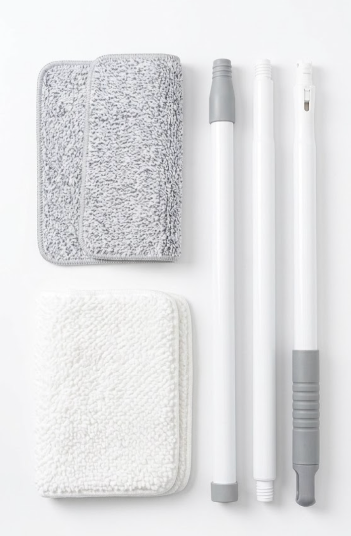 White and Grey Dust Mop