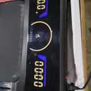 Walking Pad Treadmill with 12% 9-Level Auto Incline, 450 lbs Capacity RGB LED Screen, Bluetooth Speaker Under Desk Treadmill, Compact Treadmills for Home Hiking (Black)