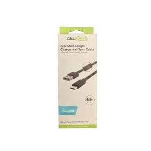 Cell Candy 6.5ft Braided MFI Black