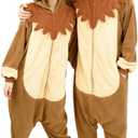 ANACOSPLAYONE Adult Onesie Cosplay Costume Cosplay Halloween Christmas Pajamas Women Men (Large)