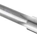Burkit 7/8"-18 UN Thread Tap Left Hand, HSS 7/8 x 18 UN Straight Fluted Machine Tap
