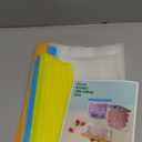 IDEATECH 20Pack Reusable Bags Dishwasher Safe, Leakproof Reusable Freezer Bags, BPA Free Healthy Food Storage Contaizers Sandwich Snack Baggies for Lunch Travel(8 Gallon 6 Quart 6 Snack,Colored) (Multicolor)