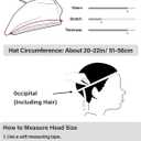 Women French Wool Beret Hats - Solid Color Classic Beanie Winter Cap (One Size, Black)