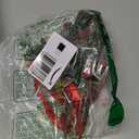 Giegxin 2 Pieces Christmas Artificial Mistletoe Ornament with Red Bow Christmas Hanging Mistletoe Decoration Bouquet Floral Natural Pine Cones Holiday Decoration Ornament Bouquet (Bright Style)