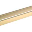 GERZWY 24-Inch Bathroom Towel Bar Stainless Steel Modern Square Style Bath Towel Bar Wall Mount Gold Finished HG1701(60)-BE