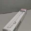 24 Inches Tall Retractable Dog Gate for The House, Short Baby Gates to Step Over, Extends up to 55" Wide, Reinforced Mesh Puppy Gate for Doorways, Step Over Pet Gate for Stairs, Indoor/Outdoor (White)