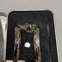 PlusRoc Stainless Steel Band Compatible with Apple Watch Band 38mm 40mm 41mm 42mm 44mm 45mm 46mm 49mm iWatch SE Series 11 10 9 8 7 6 5 4 3 2 1, Slim Versatile Bangle Bracelet for Women (Silver)