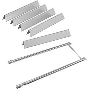 SafBbcue 7534 Grill Replacement Parts Kits for Weber Genesis Silver A Spirit 200,Spirit 500/520/530/500 LX Series Gas Grills with Side Mounted Control Panels, Flavorizer Bars & 7507 Burner Tubes