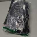 BerryGo Womens Long Sleeve Dresses 2026 Maxi Casual V Neck Belted Button Down Wedding Guest Shirt Dress with Pockets (Small, Black)