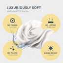 THREAD SPREAD 100% Egyptian Cotton King Size Sheets Set - Luxury 1500 Series Egyptian Cotton Sheets King Size (4 PC, Taupe), Silky Soft, Sateen Weave, Cooling & Breathable, 17" Deep Pocket Bed Set