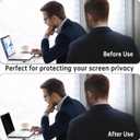 Peslv Magnetic Privacy Screen for Macbook Pro 13 Inch (2016-2022, M1, M2) / Macbook Air 13 in (2018-2021, M1), Removable Anti Blue Light Glare Filter for Mac 13In Laptop