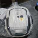 WYBOT A1 Cordless Robotic Pool Cleaner, Automatic Pool Vacuum for Above Ground with 120 Mins, Double Filters, LED Indicator, Charge in 2.5 Hours, Ideal for Above & In-ground Flat Pools - Whitegreen