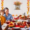 Thanksgiving Fall Door Hanger Basket Wreath Orange Pumpkin Wreath, Artificial Autumn Pumpkin Wreaths with Mixed Leaves Sunflower for Front Door Indoor Outdoor Decor Farmhouse Harvest Orange Wreaths