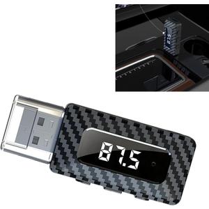 USB Bluetooth Receiver for Car, Bluetooth 5.3 Audio Receiver, USB 3.5mm AUX Jack Car Adapter, Plug and Play FM Transmitter with TF Card Slot, Fit for Most Cars Stereo, Home Stereo, PC