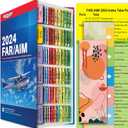 FAR/AIM 2024/2023 Color Tabs for Private Pilot - Comprehensive Guide for Aviation Regulations- Easy Navigation Pre-Tabbed Tabs - Save Time and Boost Productivity